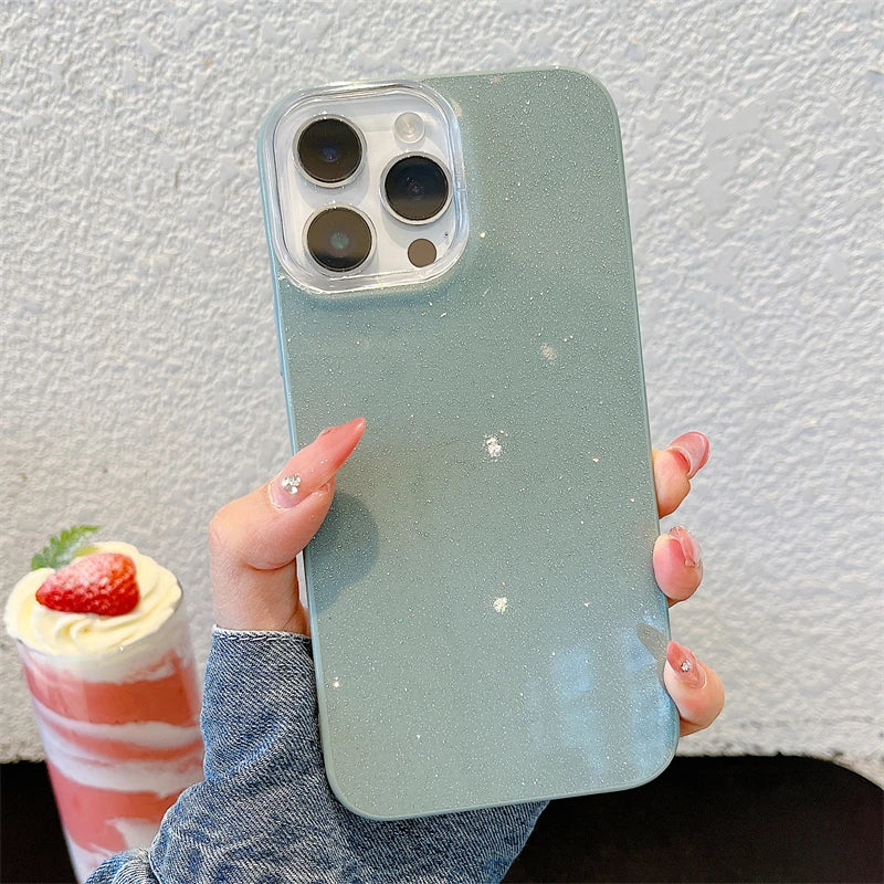 Cute Candy Color Glitter Case - Caseably