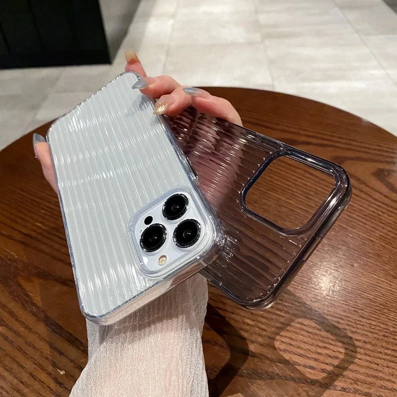 Soft Corrugated Transparent Case - Caseably