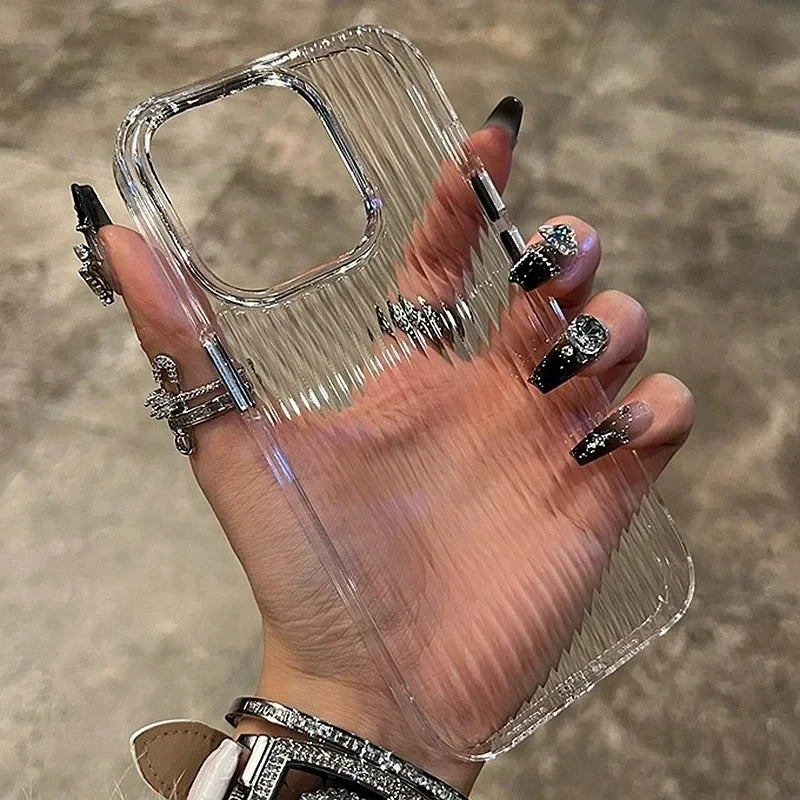 Soft Corrugated Transparent Case - Caseably