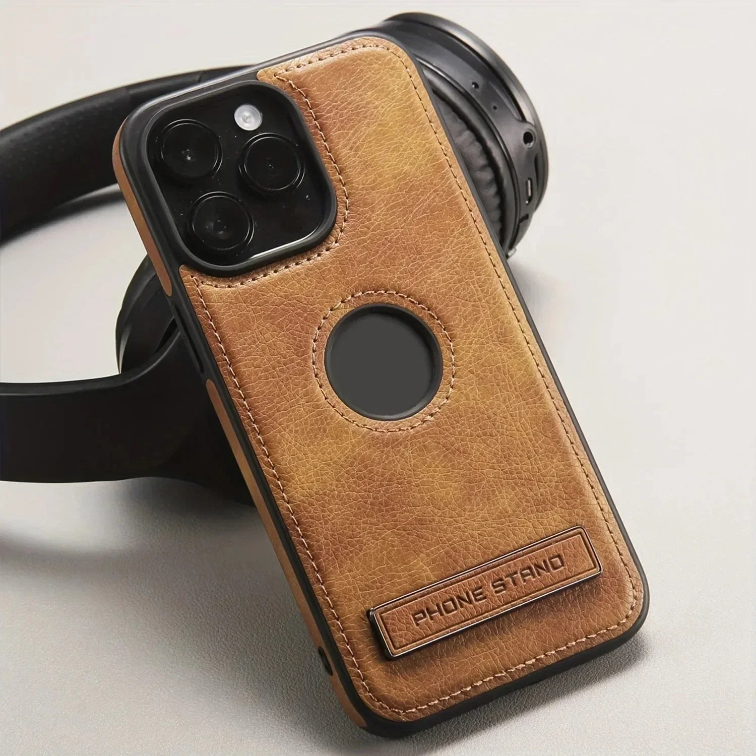 Luxury Leather Phone Case For iPhone 17