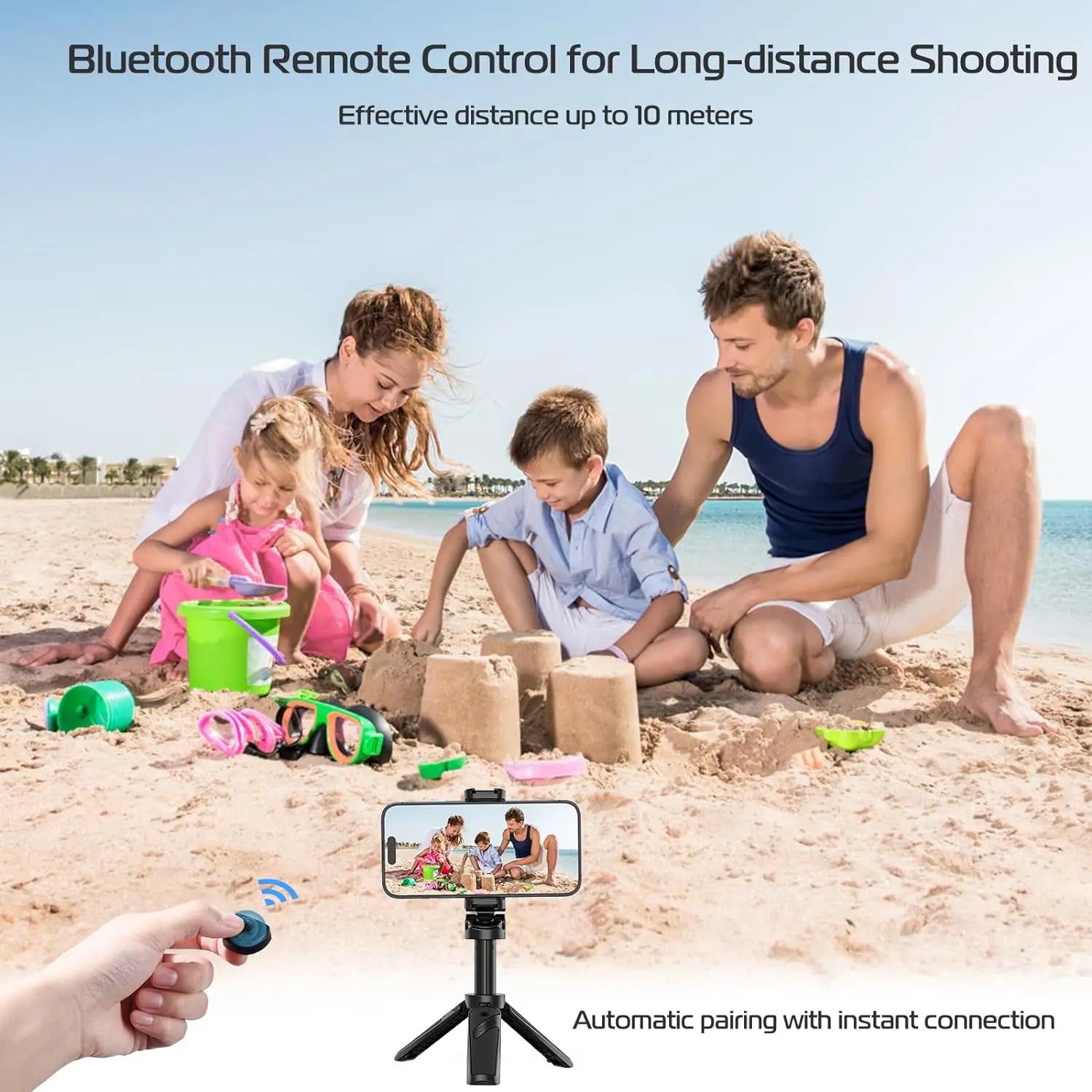 Wireless Selfie Tripod - Caseably