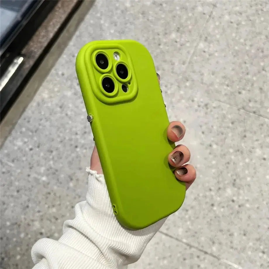 Candy Color Soft Silicone Phone Case - Caseably