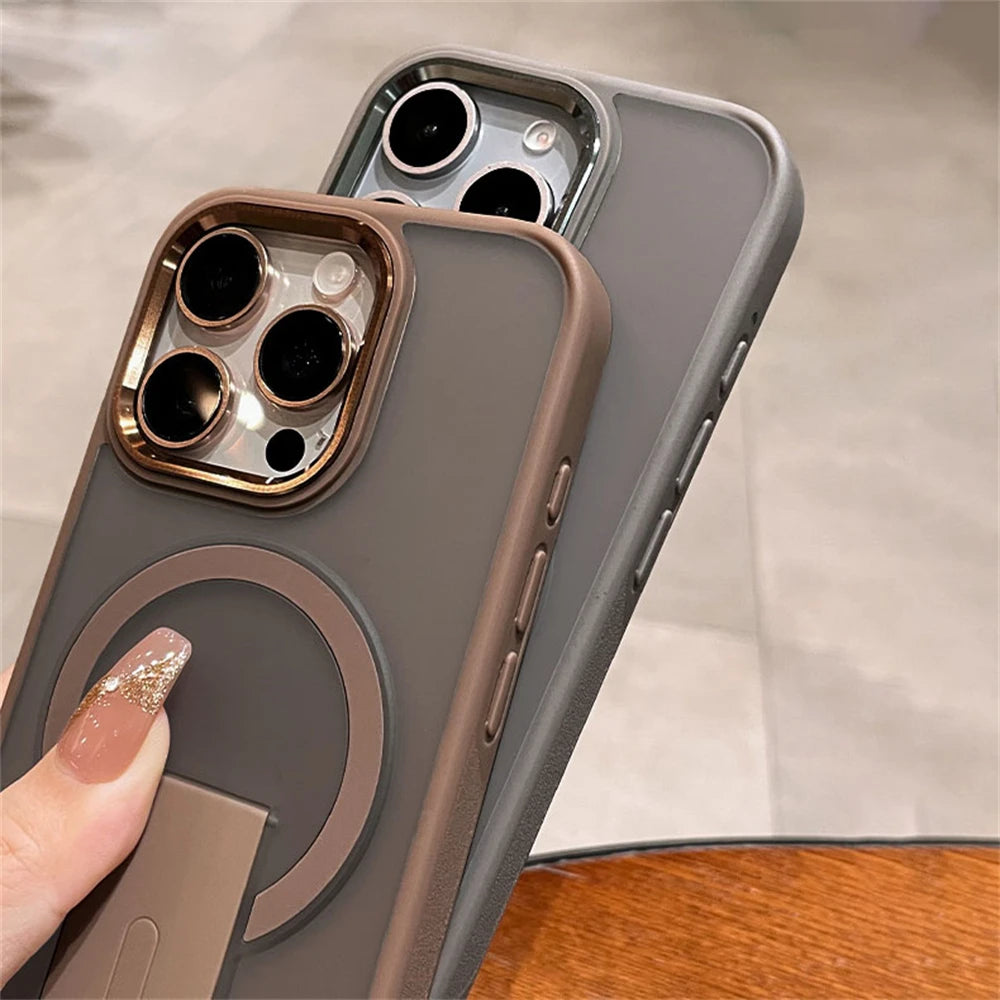 Folding Stand Holder Matte For iPhone 17