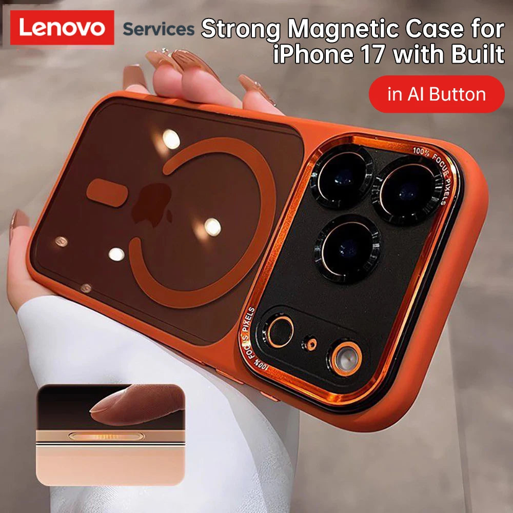 Lenovo Brand for Magsafe Transparent Phone Cases