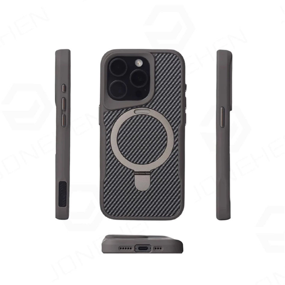 Luxury For Magsafe Shockproof Frame Armor Case