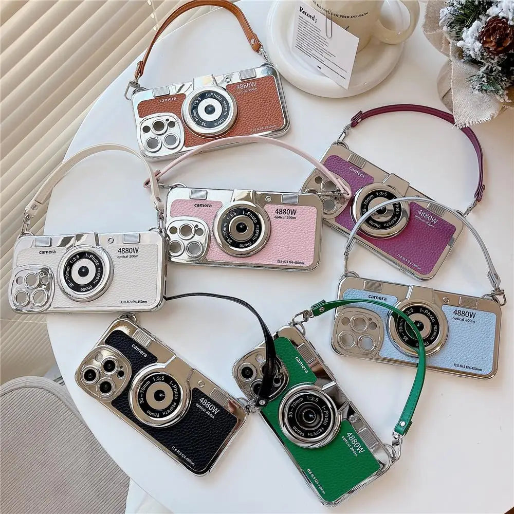 Japan Korean 3D luxury Camera Case - Caseably