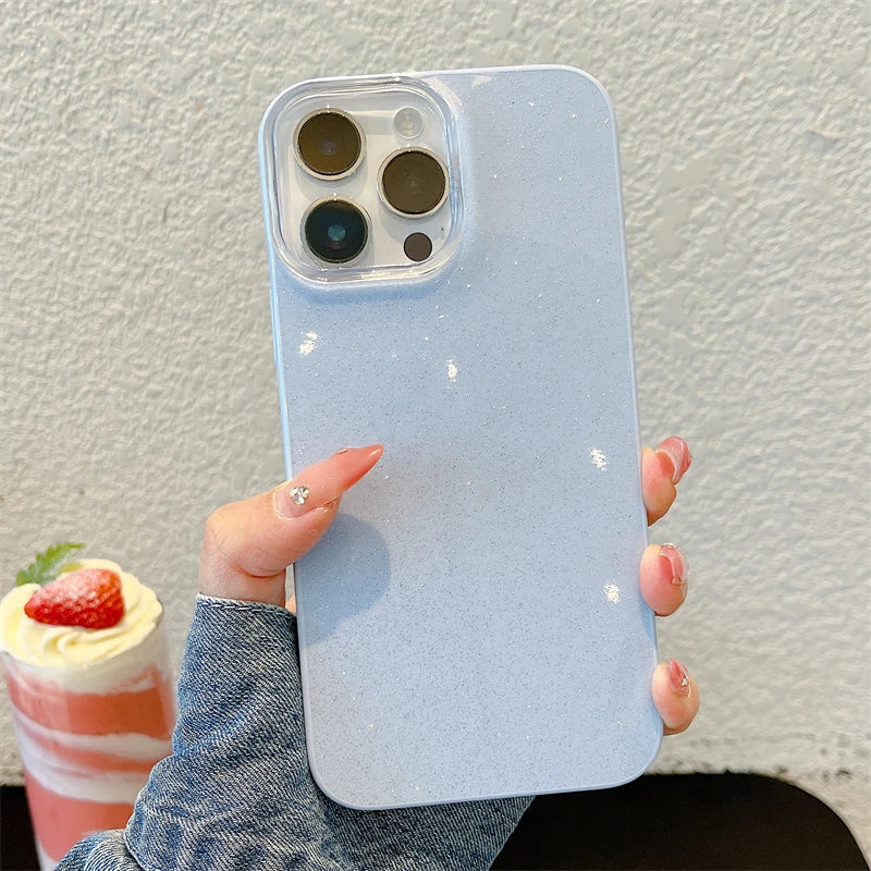 Cute Candy Color Glitter Case - Caseably