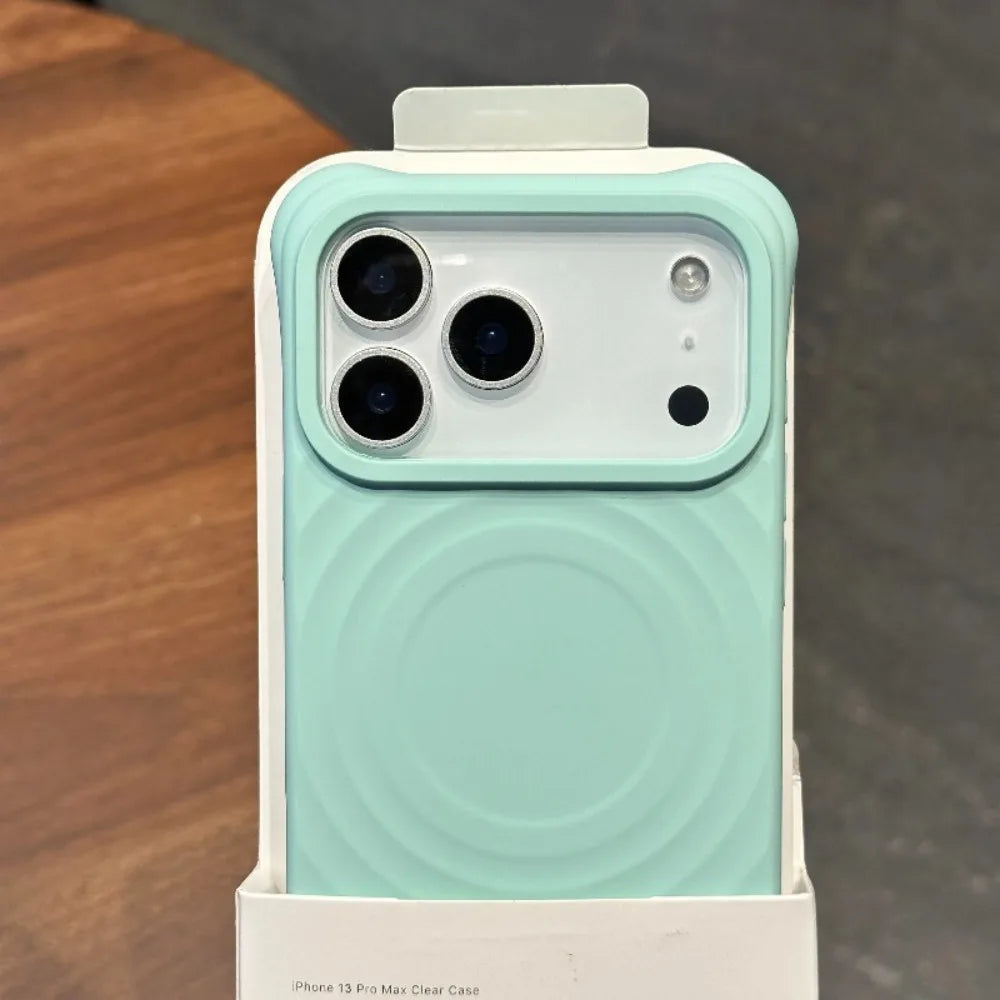 Liquid Silicone Ripples Magnetic Phone case