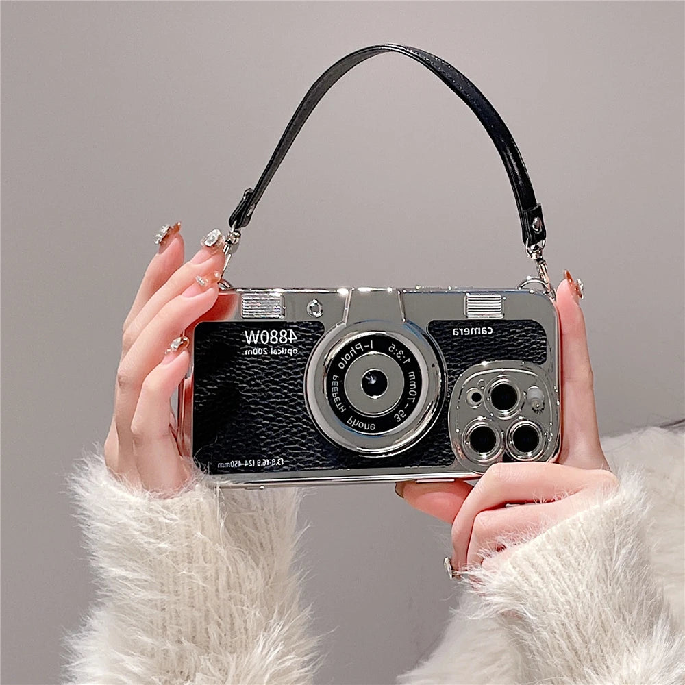 Japan Korean 3D luxury Camera Case - Caseably