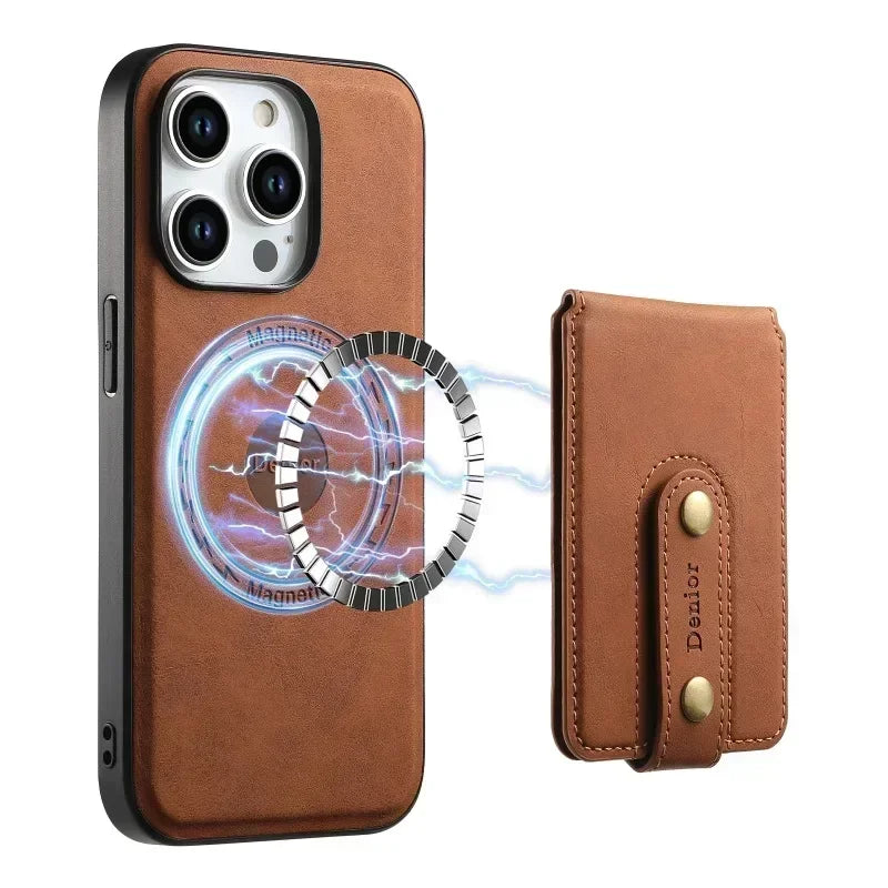 Luxury Retro Flip Wallet - Caseably