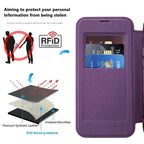 Electroplated Flip Leather Case