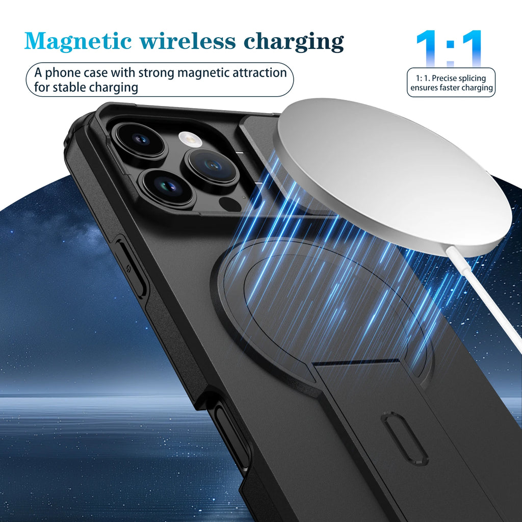 Magsafe Stand Invisible Hard Case