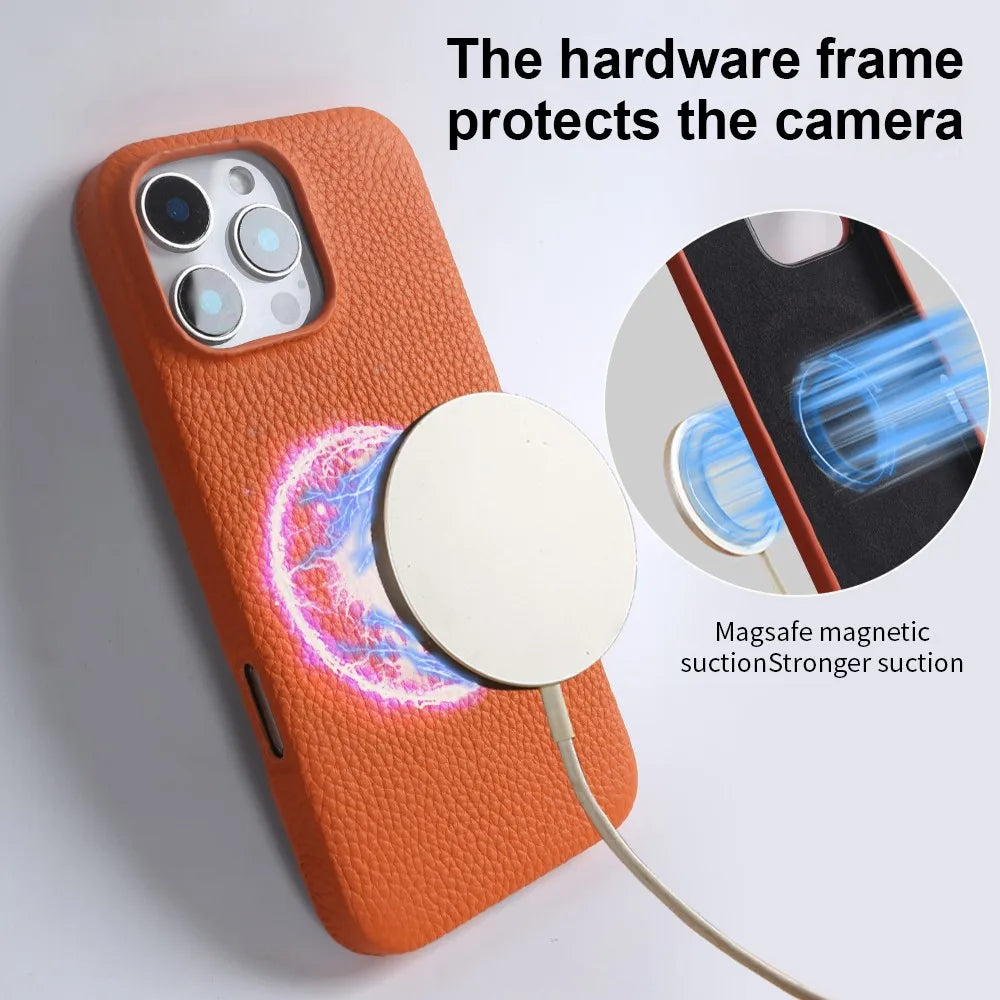 Magsafe Genuine Leather Case