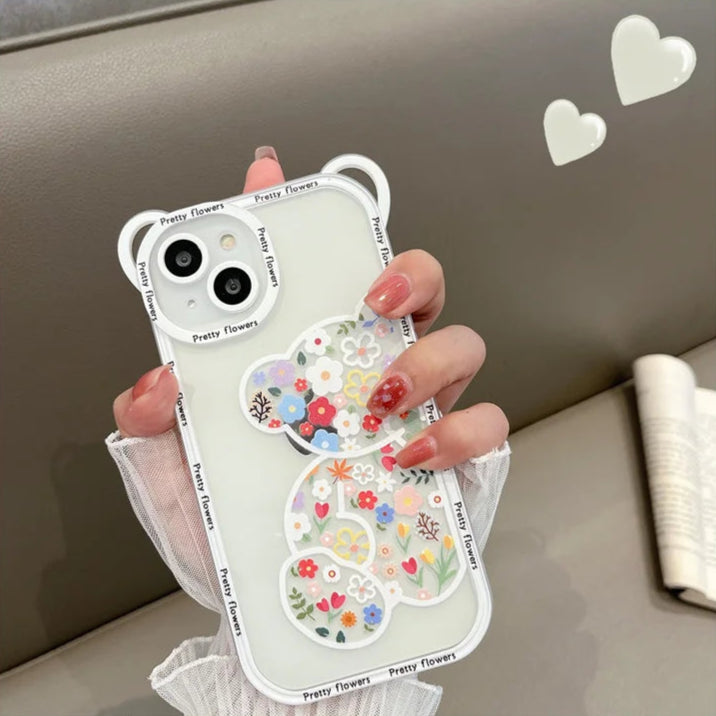 Cute Cartoon Bear Phone Case - Caseably