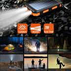 10000mAh Solar Charging Power Bank