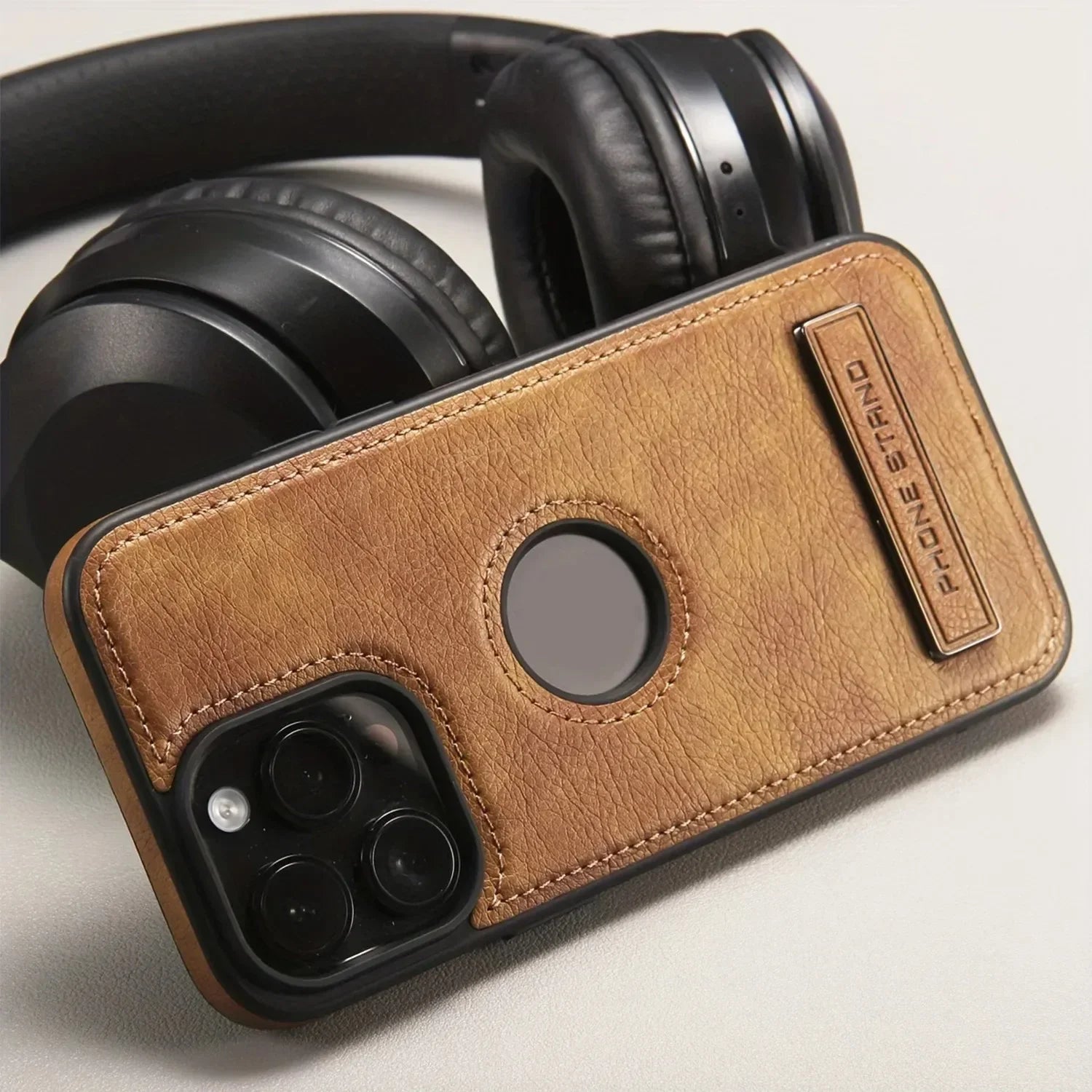 Luxury Leather Phone Case For iPhone 17
