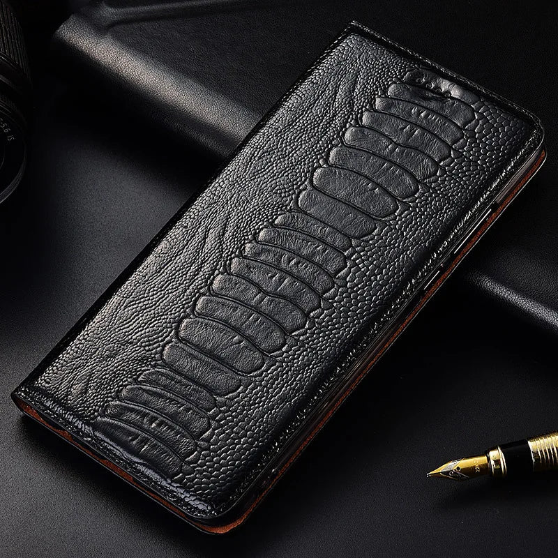 Genuine Leather Case iPhone 17