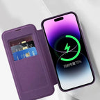 Electroplated Flip Leather Case