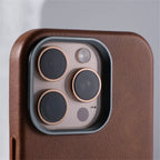 Crazy Horse Leather MagSafe Phone Case - Caseably