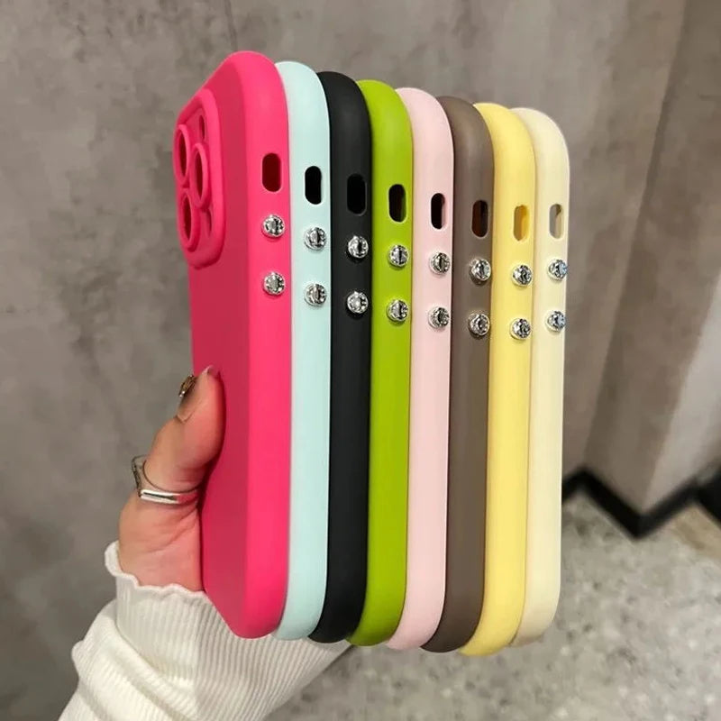Candy Color Soft Silicone Phone Case - Caseably