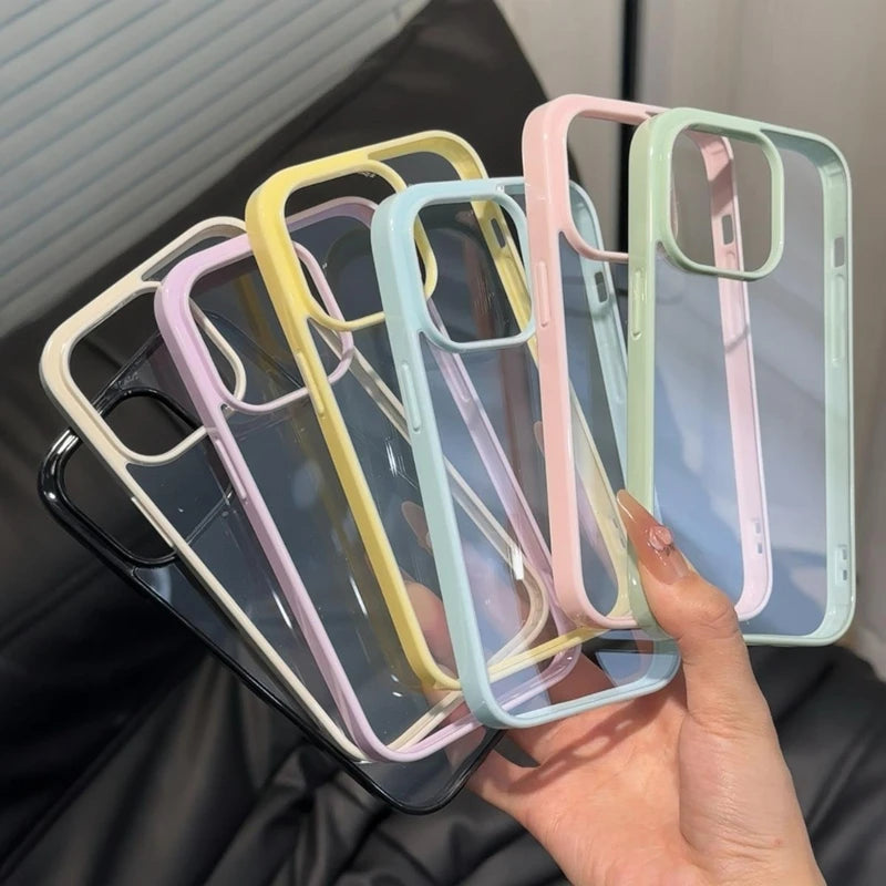 Candy Color Transparent Case - Caseably