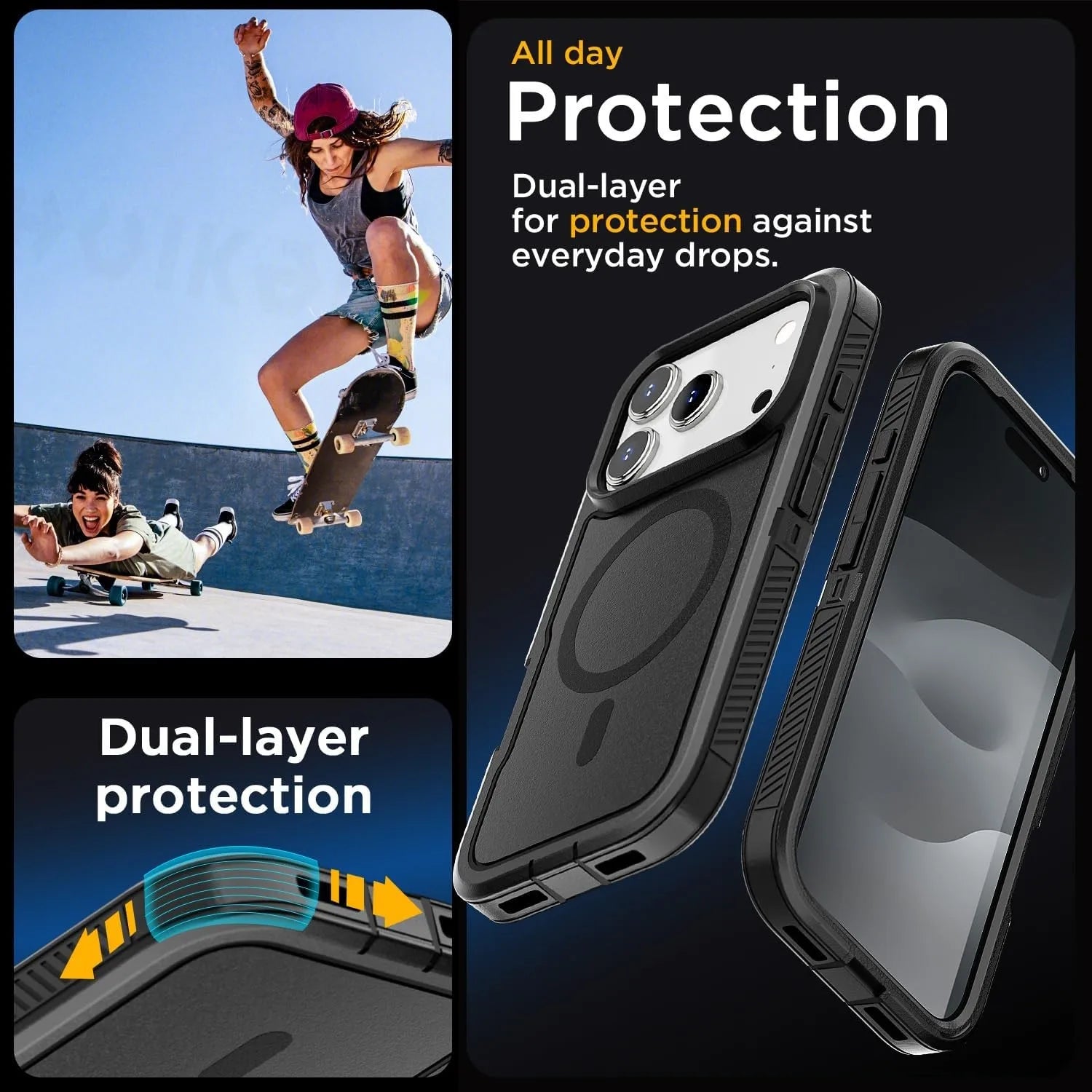 Heavy Duty Shock Absorption Protective Cover