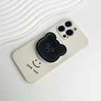 Cute Bear Mirror Magnetic Socket Grip - Caseably