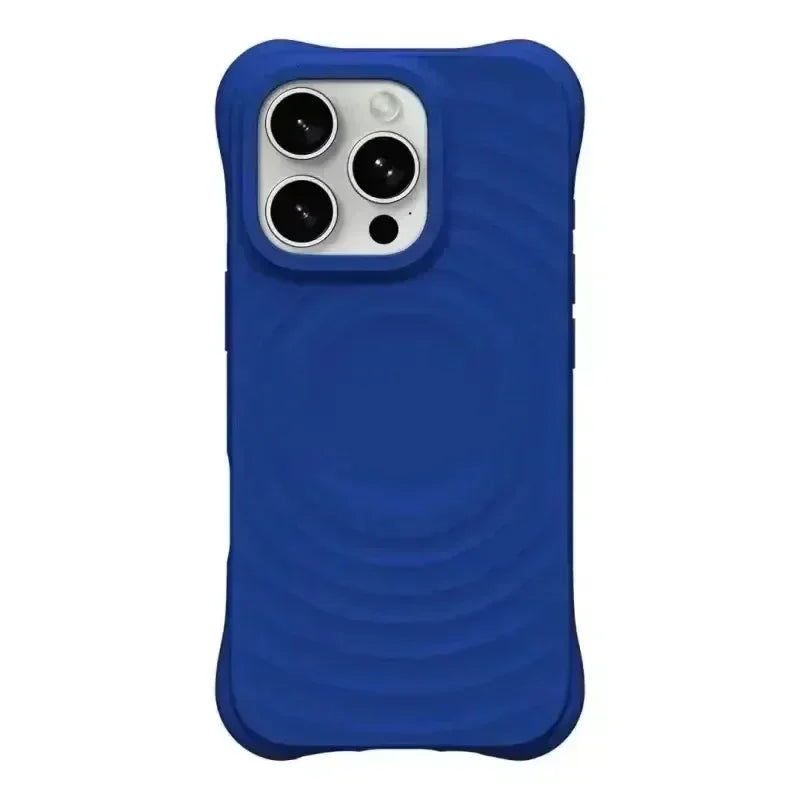 Liquid Silicone Ripples Magnetic Phone case