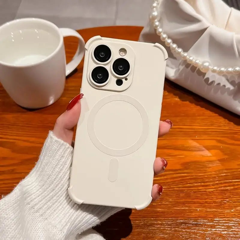 Luxury Magsafe Wireless Charge Case