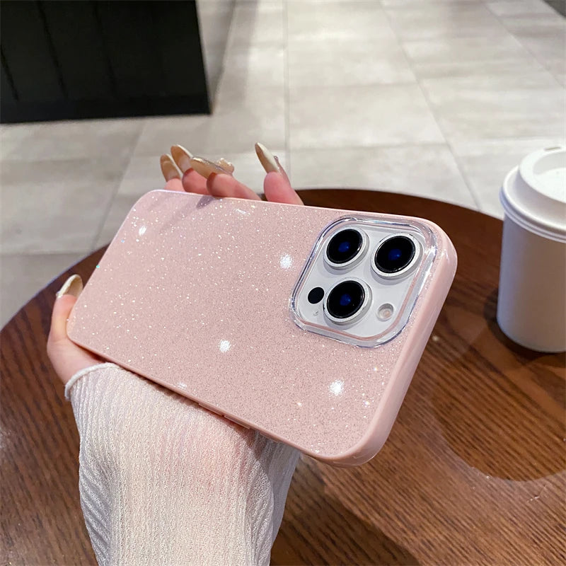 Cute Candy Color Glitter Case - Caseably