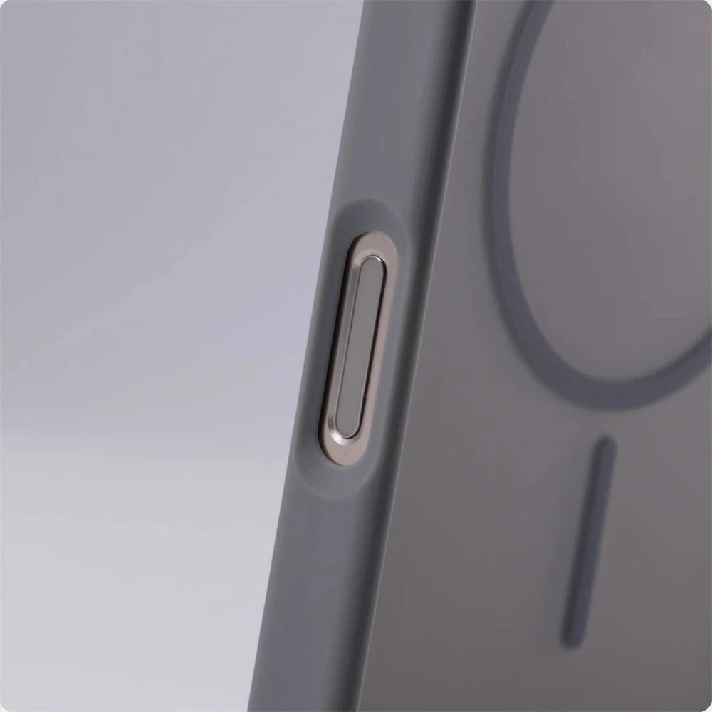 Luxury Matte Translucent Magnetic Case