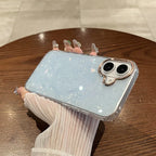 Rainbow Shell Glitter Case For iPhone - Caseably