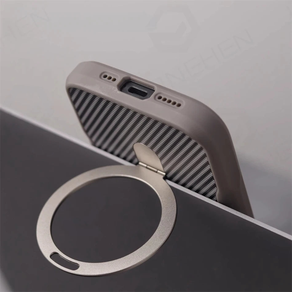 Luxury For Magsafe Shockproof Frame Armor Case