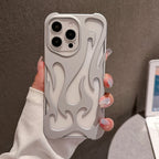 3D Flame Pattern Phone Case - Caseably
