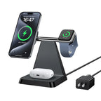 3-in-1 Magnetic Safe Charging Station - Caseably