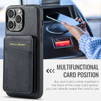 Leather Flip Phone Case - Caseably