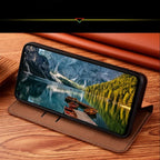 Genuine Leather Case iPhone 17
