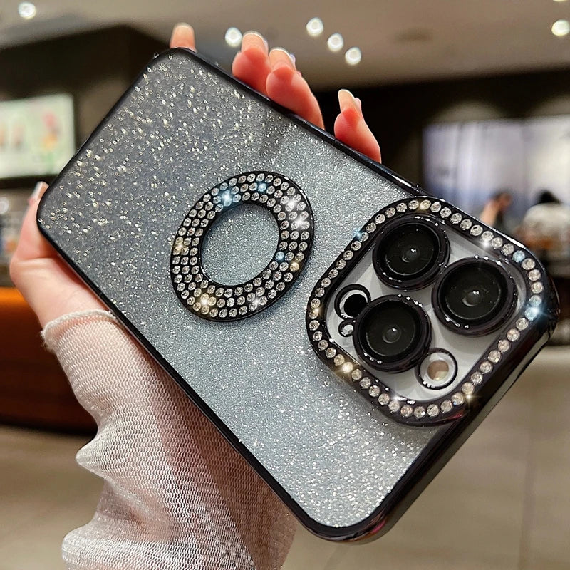 Electroplated Diamond Glitter Phone Case - Caseably