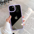 Candy Color Frame Transparent Phone Case - Caseably