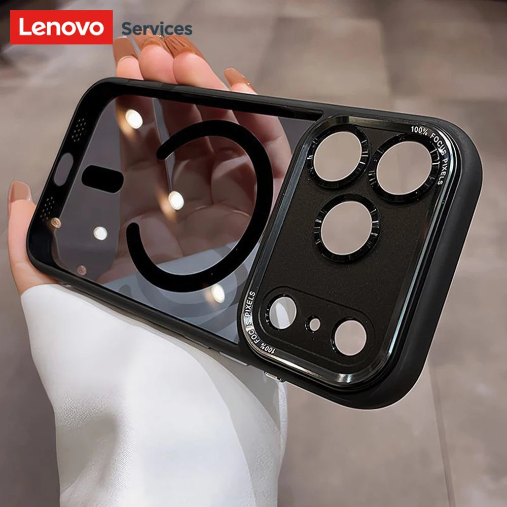 Lenovo Brand for Magsafe Transparent Phone Cases