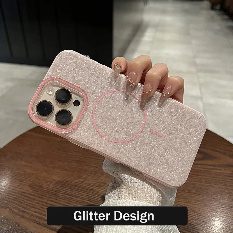 Luxury Bling Glitter Magsafe Case - Caseably