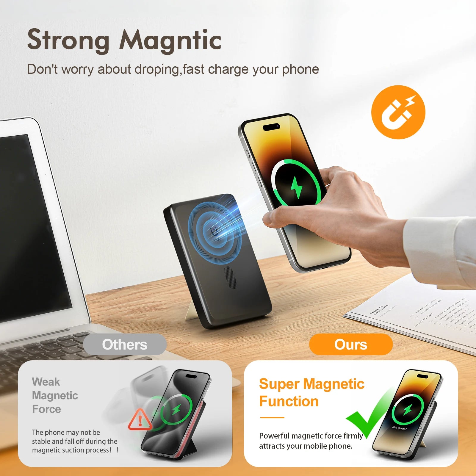 Magnetic Power Bank - Caseably