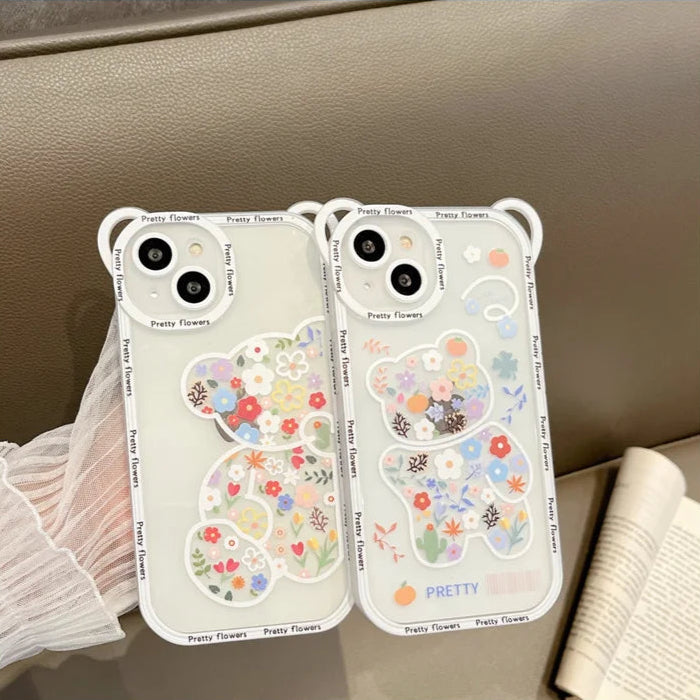 Cute Cartoon Bear Phone Case - Caseably