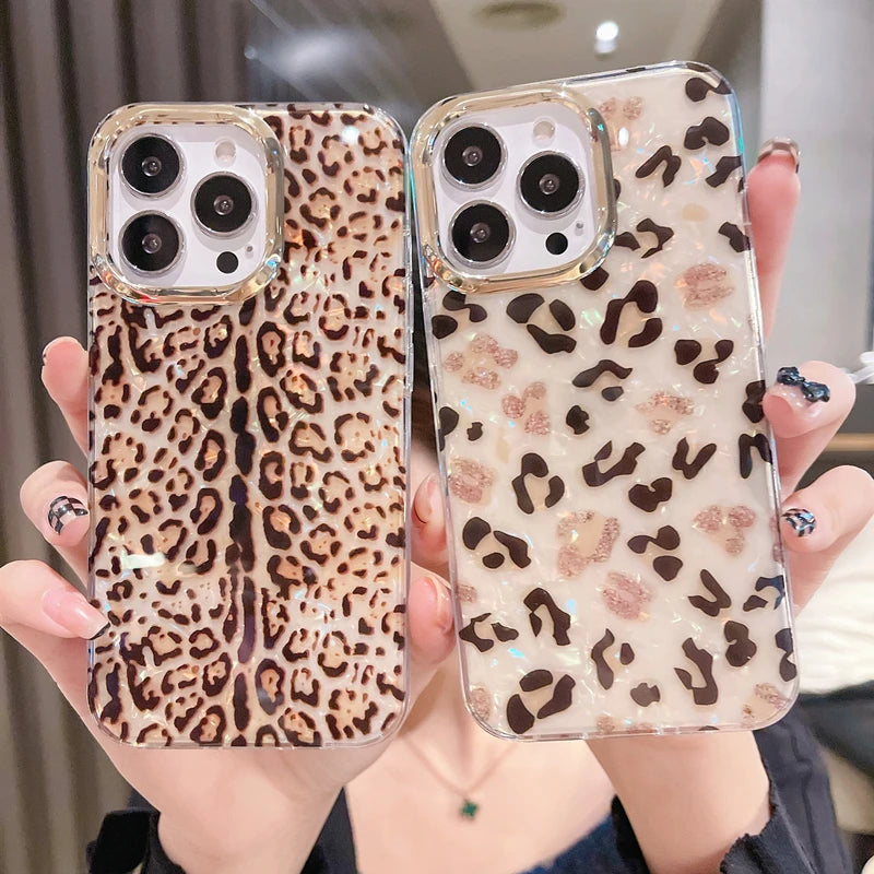 Rainbow Shell Glitter Laser Case - Caseably