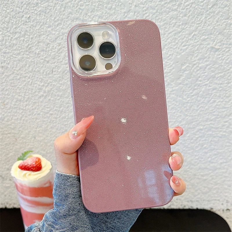 Cute Candy Color Glitter Case - Caseably