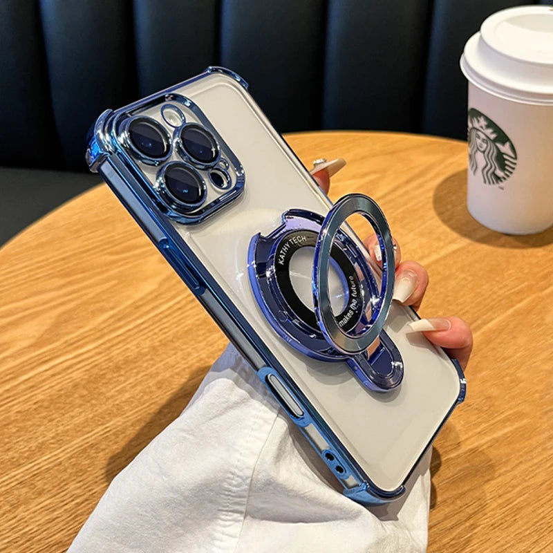 Plating Magsafe Wireless Charge Case - Caseably