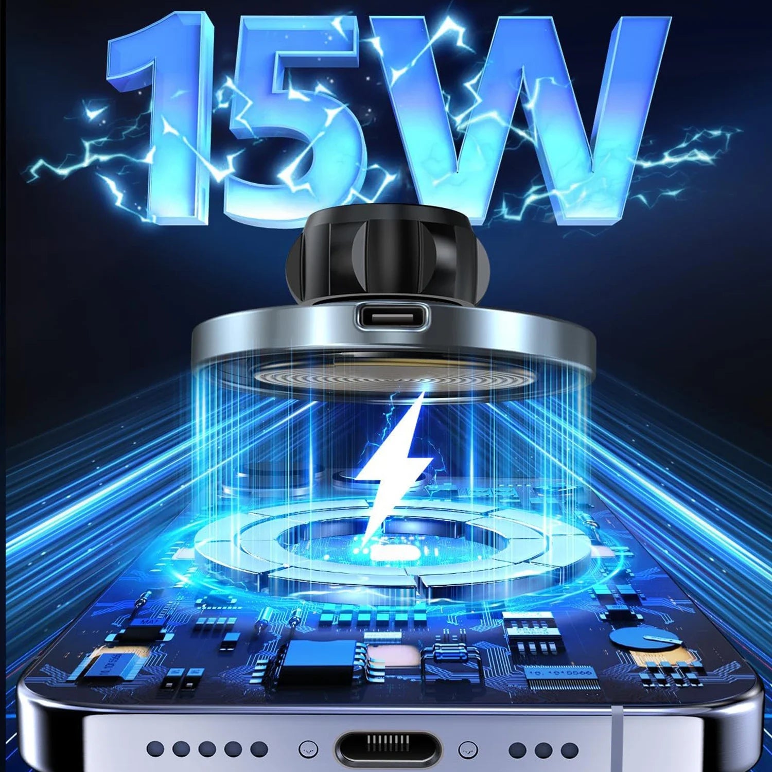 Strong Magnetic Wireless Car Charger