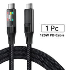 120W Type C Fast Charging Cable - Caseably
