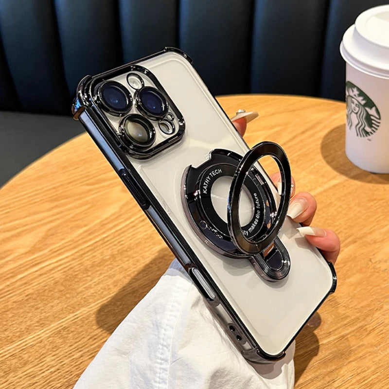 Plating Magsafe Wireless Charge Case - Caseably