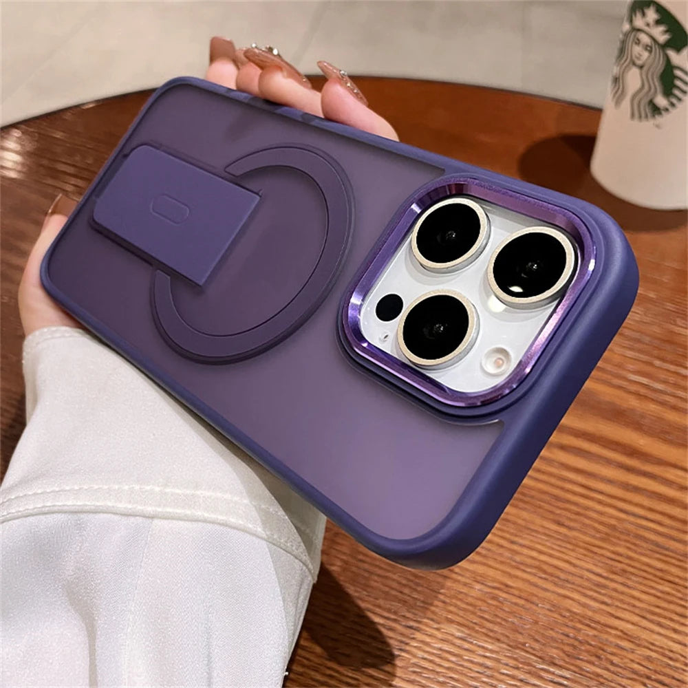 Folding Stand Holder Matte For iPhone 17